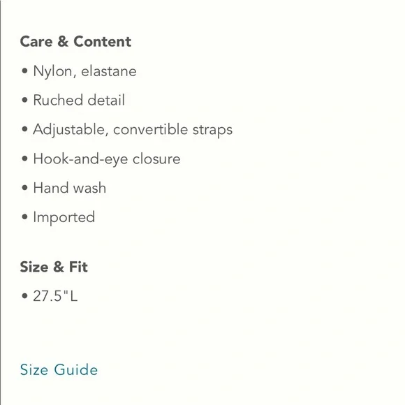 ✨ Anthropologie Malla Underwire Bodysuit - Picture 5 of 5